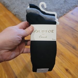 FIRM NWT Women's Goldtoe Socks Shoe Size 6-9